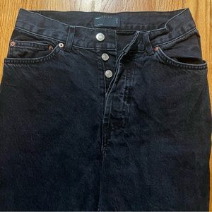 Womens black ASOS jeans barely worn